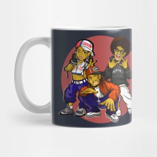 trio hip hop retro icon vintage Mug